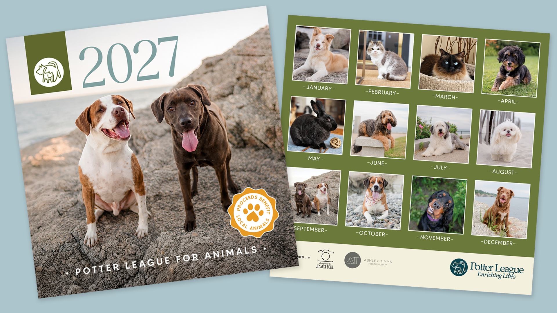 2027 Potter League Photo Calendars