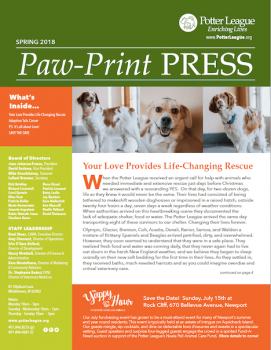 PawPrintPress-Spring2018